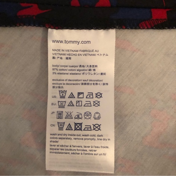 Tommy Hilfiger Print Cotton Day Dress Size 8 - Picture 10 of 10